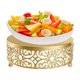 thumbnail image 1 of 1 soporte dorado para tartas, postres, magdalenas, dulces, para fiestas, elegantes mesas redondas de columnas para bodas, soportes de tartas, mesas de plantas, fiesta de cumpleaños, 1 of 3