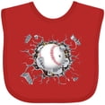 thumbnail image 3 of Inktastic Baseball Breakthrough Boys or Girls Baby Bib, 3 of 4