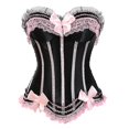 thumbnail image 3 of S-6xl Corsé sexy para mujer Conjunto de corsé y falda Overbust Corselet tutú, 3 of 5