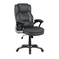thumbnail image 2 of Adjustable Height Office Chair with Padded Arm Grey and Black, 2 of 7