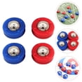 thumbnail image 1 of Luxshiny 2 Ensembles Jeu de Sport de Table Interactif Perle de Shuffleboard en Plastique Rouge pour Expérience de Jeu, 1 of 8