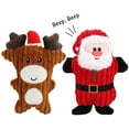 thumbnail image 2 of 2PCS Christmas Pet Toy Cute Interactive Squeaky Pet Teething Toy Dog Bite Toy, 2 of 10