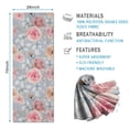 thumbnail image 2 of Pioneer Flower Floral Print Pattern Hot Yoga Mat Towel Non Slip for Hot Yoga - Quick-Drying Yoga Mat Cover with 4 Corner Pockets with Travel Bag - Hot Yoga Towel Non Slip 74"x26", 2 of 6