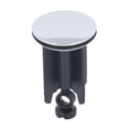 thumbnail image 2 of Wash Basin Plug Cover, Universal Exquisite Workmanship Bathroom Drain Stopper Prevent Blocking Black Body  For Sewerage System, 2 of 8