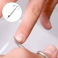 thumbnail image 3 of EXLEAF 2026 New Cosmetic Scissors Beauty Tools Small Scissors,Safe Round Nose Hair Scissors,Curved Pointed Eyebrow Trimming Scissors, 3 of 6
