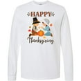 thumbnail image 3 of Inktastic Happy Thanksgiving Pilgrim Prayer Blessing Religious Long Sleeve T-Shirt, 3 of 5