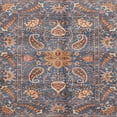 thumbnail image 1 of Ahgly Company Indoor Square Abstract Rosy Purple Oriental Area Rugs, 6' Square, 1 of 6