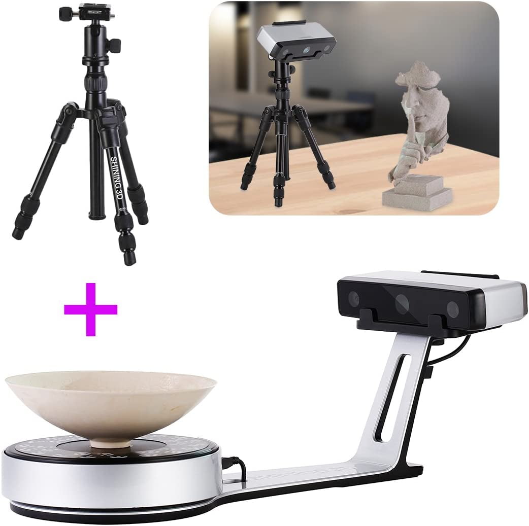 Buy Used)EinScan-SP White Light Desktop 3D Scanner, 4s Scan Speed, 0.05 ...
