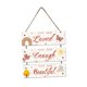 thumbnail image 3 of Placa de pared BLESIY Letrero para colgar en la pared bohemio decorativo para granja, 3 of 8
