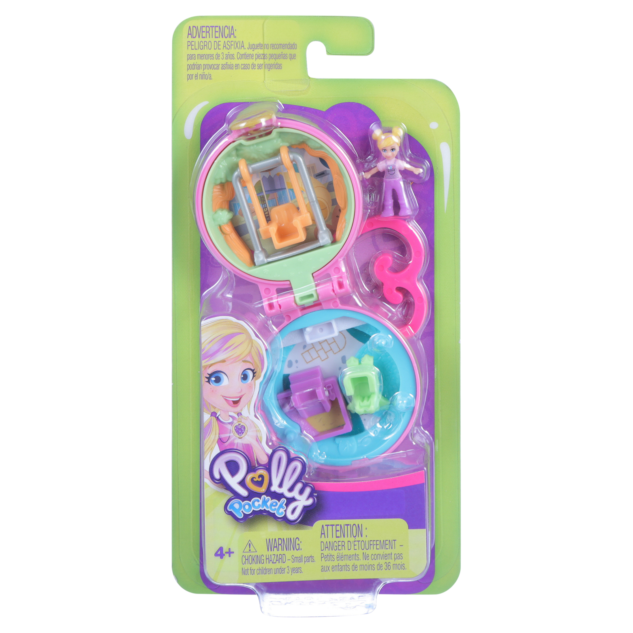 Polly Pocket Tiny Pocket Places Polly Playground Compact - image 4 of 8