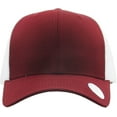 thumbnail image 2 of Classic 6 Panel Mesh Cotton Twill Trucker Cap Adjustable Snapaback Hat, 2 of 4