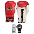 thumbnail image 1 of Guantes de Entrenamiento Ringside IMF Tech rojo blanco de 16 Onzas, 1 of 2