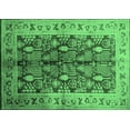 thumbnail image 1 of Ahgly Company Indoor Rectangle Oriental Emerald Green Industrial Area Rugs, 8' x 10', 1 of 4