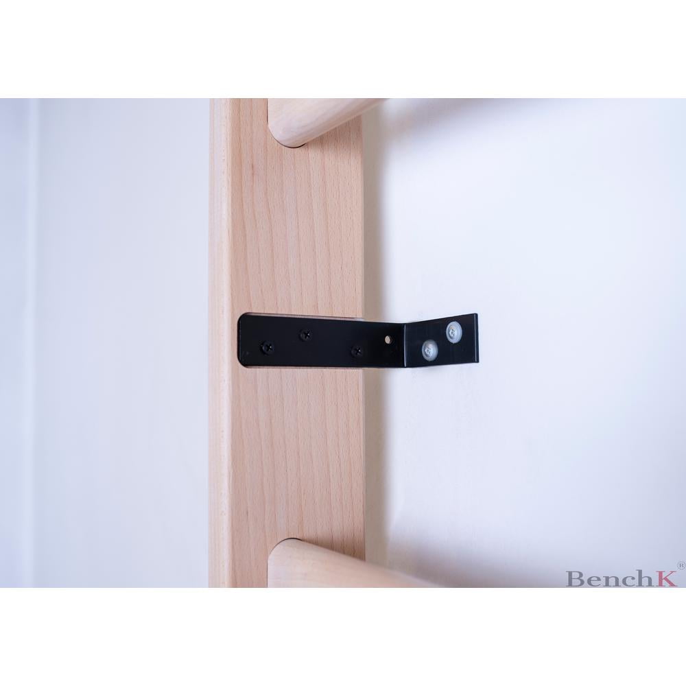 BenchK 100 solid beech wood wall bars with 8 rungs