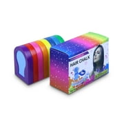 Hair Chalk Pinkiou Temporary Bright Hair Color Dye for Girls Kids, Washable Hair Chalk Set/Kit for Girls New Year Birthday Party Cosplay DIY - 8 Colors