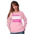 thumbnail image 4 of Breast Cancer Fighting Machine Women Crewneck Sweatshirt Brisco Brands S, 4 of 6