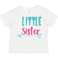 thumbnail image 3 of Inktastic Little Sister, Younger Sister, Arrow, Sibling Girls Toddler T-Shirt, 3 of 5
