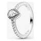thumbnail image 4 of Anillo De Corazón De Plata Esterlina 925 Anillos De Circón Completos Para Mujer Joyería DIY, 4 of 4
