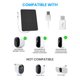 thumbnail image 3 of Cargador de panel solar compatible con cámara Arlo Essential 2K para exteriores (2.ª generación)/Essential XL (2.ª generación)/foco Essential, panel solar de 5 W con cable micro USB-C impermeable IP65, 3 of 5