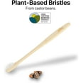 thumbnail image 3 of shiyou-Sea Turtle Plant-Based Bristles, Compact Bamboo Toothbrushes, Soft Natural Toothbrush for Adults (4 Pack), 3 of 4