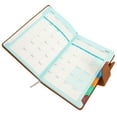 thumbnail image 4 of HOOWIFFY schedule planner Notebook PU 1Pack for Study 2023 Edition 8.3*5.5in, 4 of 8