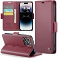 thumbnail image 1 of Cover for iPhone 14 Pro Max Wallet Case with Card Holder, Kickstand RFID Blocking Magnetic Closure Shockproof Protective PU Leather Case for iPhone 14 Pro Max Flip Wallet, 1 of 6