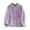 Z1 Purple, variant on Womens Flannel Pajamas Thermal Brushed Fleece Lining Button Down Front Long Sleeve Pocket Cozy Winter Sleepwear Loungewear Tops