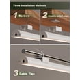 thumbnail image 5 of Smart Grow Lights for Indoor Plants with APP, 15" Full  Grow Light Strips, G6 Plant Light Strip with auto Timer, 3 Angle dimming Levels for Plant Shelf, 6-Pack (White, 48W), 5 of 8