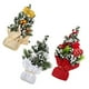 thumbnail image 5 of 3 miniárboles decorativos de escritorio para árbol de Navidad, adornos para fiesta de Navidad., 5 of 5