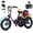 Purple, variant on ESKUTE T300M Electric Tricycle for Beginners, Folding 3-Wheel E-Bike with 500W Peak Motor, 302Wh Battery, 12.5 MPH , 16" x 3.0 Fat Tires, Step-Thru, Blue, UL2849