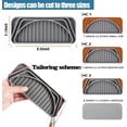 thumbnail image 4 of NOGIS 2 Packs Refrigerator Drip Catcher Tray,Non-slip Cuttable fridge water Dispenser Drip Tray,Fridge Spills Silicone Water Pad Catch Basin for Water& Ice Dispenser(Style 1), 4 of 7