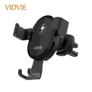 VIDVIE Wireless Car Charger,HC1506 Auto-Clamping Car Mount 15W Fast Charging Air Vent Car Phone Mount Compatible with iPhone 14/13/13 Pro/12 Pro Max/12 pro/12/11/10/8 Series, Samsung Galaxy S