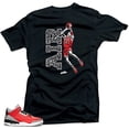 thumbnail image 4 of Shirt to Match Jordan 3 Red Cement 2020 Match Sneaker Tees, 100% Cotton Crew Neck T-Shirt with Short Sleeve, 4 of 9