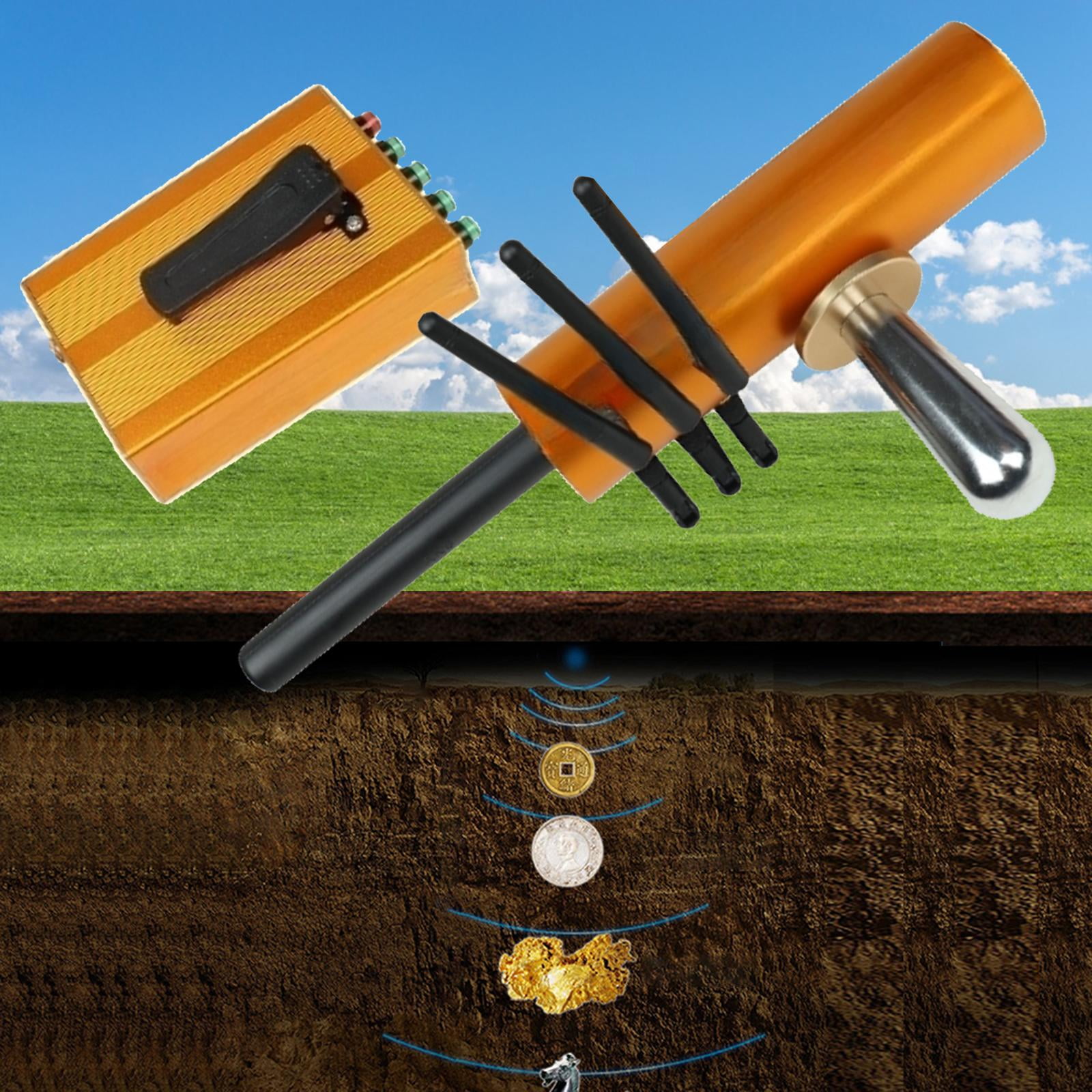 Wzmzjy Metal Detector, Underground Metal Detector, Portable Rechargeable Treasure , for