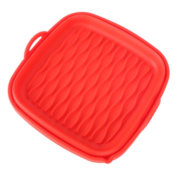 Friteuse Silicone Doublures Accessoires, Réutilisables Friteuse Doublures Vague Carré Friteuse Silicone Panier Réutilisable Friteuse Silicone Bol Personnalisé Conçu sur Mesure