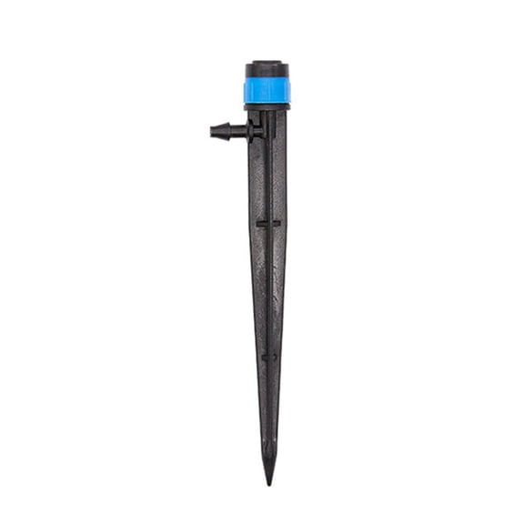 100Pcs Drip Irrigation Emitters Adjustable Irrigation Drippers with Stake Water Sprinkler Head Sprinkler