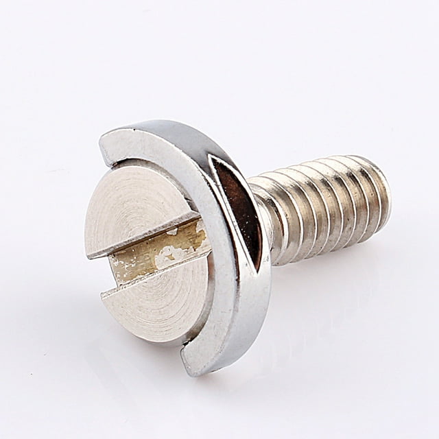 1/4 Inch DRing Screw Stainless Steel, 17mm Shaft Length Camera Screw with DRing, for Camera Tripod Quick Release Plate Monopod