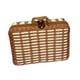 thumbnail image 5 of Cesta de almacenamiento,Cesta de almacenamiento de imitación de ratán,Cesta de almacenamiento hecha a mano,estuche de maquillaje,maleta,Caja de regalo tejida para accesorios de L, 5 of 8