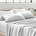 thumbnail image 2 of Bare Home Premium 1800 Ultra-Soft Double Brushed Microfiber Pillowcase Bulk Pack, Standard, 4 Pack, White, 2 of 5
