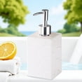 thumbnail image 1 of Glass Soap Dispenser Refillable Pump Bottle Leak Proof Smooth Dispensing Decorative Bathroom Accessory Countertop Organizer for Bathroom Kitchen Sink Home Use, 1 of 6