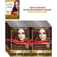thumbnail image 5 of (2 pack) Herbishh Combo: Hair Color Shampoo for Gray Hair (Chestnut Brown) Pouch Pack of 10 + Hair Vitalizer Serum for Women & Men, 5 of 6