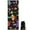Red Mushroom Black, variant on Orange Mushroom Grass Light Pattern Hot Yoga Mat Towel Non Slip for Hot Yoga - Quick-Drying Yoga Mat Cover with 4 Corner Pockets with Travel Bag - Hot Yoga Towel Non Slip 70"x26"