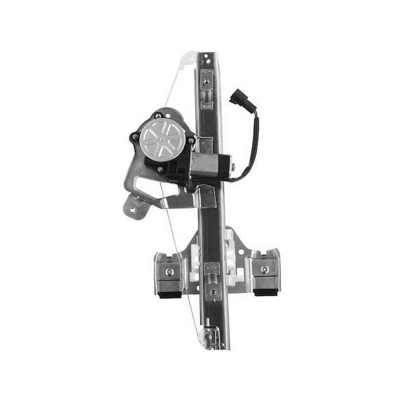Rear Right Power Window Regulator and Motor Assembly 1 - Compatible with 2006 - 2010 Hummer H3 Sport Utility 2007 2008 2009