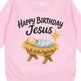 thumbnail image 3 of Inktastic Happy Birthday Jesus Nativity Christmas Toddler Sweatshirt, 3 of 4