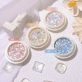 thumbnail image 1 of Manicure Glitter Safe Portable Shiny Surface Colorful Edelweiss Nail Art Sequins for Girls, 1 of 8