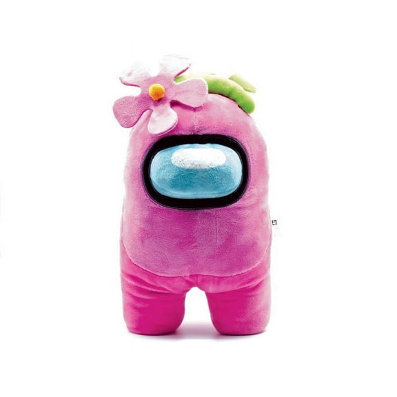 Among Us Pink with Flower Plush
