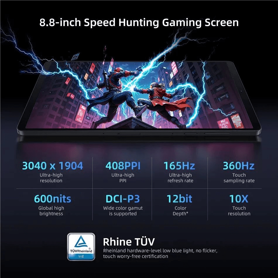 Lenovo Legion Y700 2025 CN Android Pad Gen 4 TB322FC Gaming Tab 12