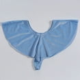 thumbnail image 5 of Oplxuo Women's Sexy Low Rise Fluted French Skirt Shorts Knickers Briefs Panties, 5 of 7