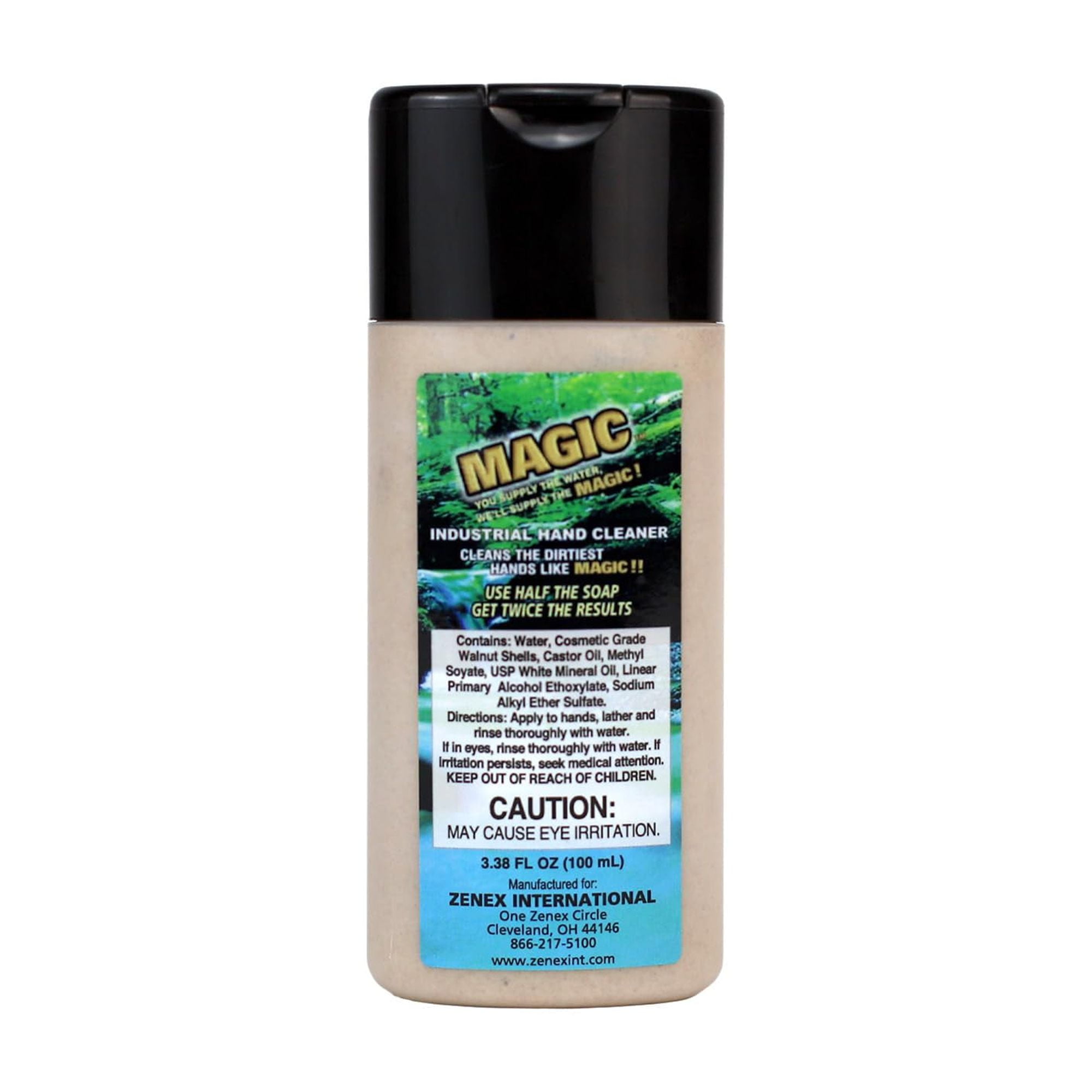 Zenex Concentrated Magic™ Hand Soap 100 ML 5 Pack | Walnut Shell Abrasives | Citrus Scent | Removes Tough Grime