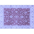 thumbnail image 1 of Ahgly Company Indoor Rectangle Oriental Blue Traditional Area Rugs, 2' x 4', 1 of 4